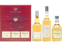 The Classic Malts Collection Gentle Single MaltsScotch Whiskies, 3x 0,2 L, 43% Vol.Glenkinchie 12YO, Dalwhinnie 15YO, Oban 14YO