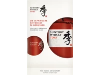 Suntory Toki Blended Japanese Whisky + 1 Glas0,7 L, 43% Vol., In Geschenkverpackung1 Flasche 0,7 Liter + 1 Highball Glas