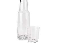 Stelton Wasserkaraffe Mit Glas28 Cm Höhe X 10 Cm Breite X 10 Cm Länge, 1 LiterStelton